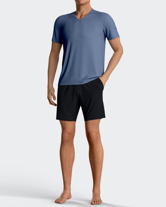 Pijama curto de homem em Algodo Modal