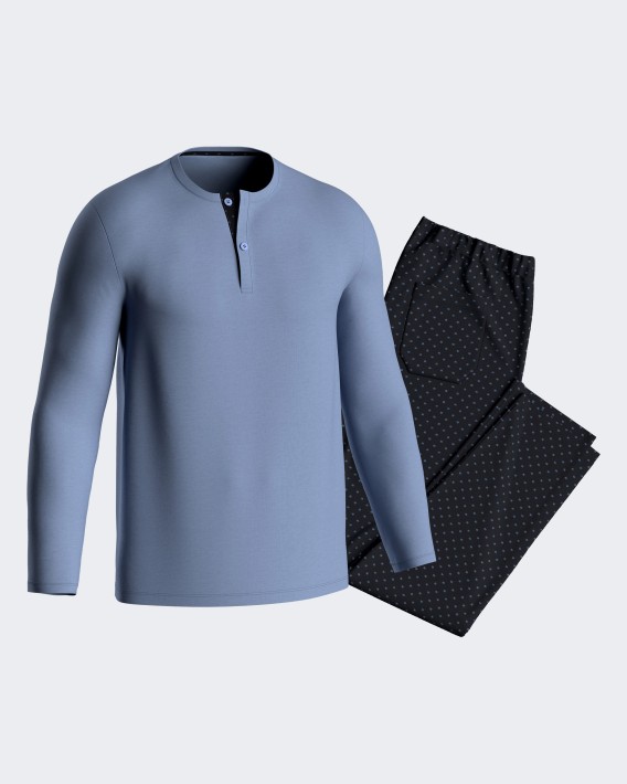 Pyjama imprim en Coton Modal