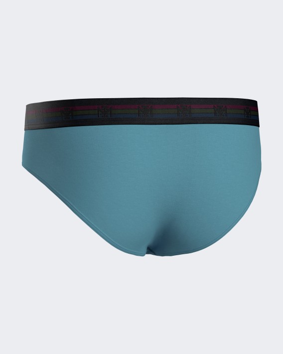 Lot de deux slips unis en Coton