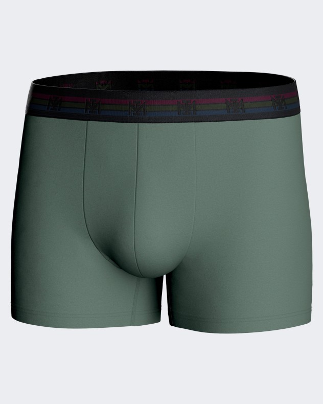 Pack 2 boxers de homem lisos em Algodão