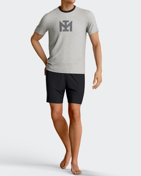 Pijama curto de homem em Algodo