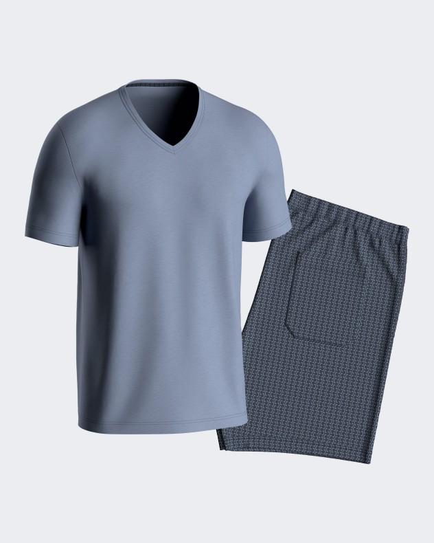 Short Man's Pyjamas in cotton