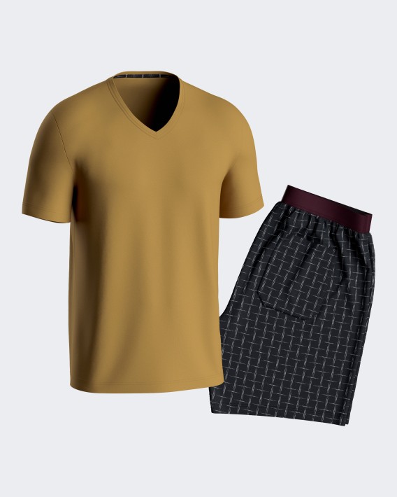 Pyjama court en Coton