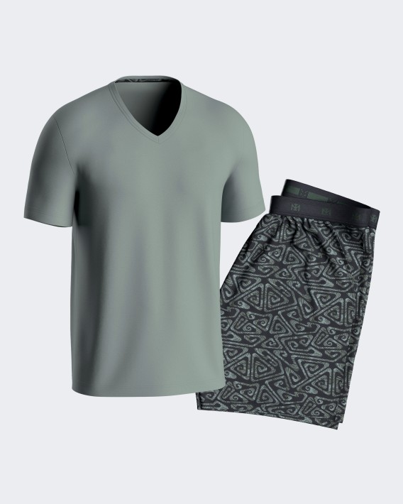 Pyjama court en Modal