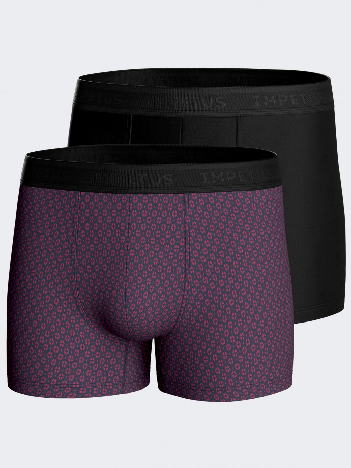 Packung mit zwei Herren-Boxershorts aus Modal