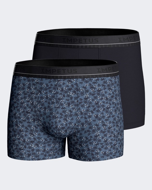 Lot de deux boxers en Lyocell