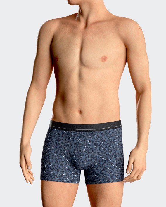 Boxer imprim floral en Lyocell