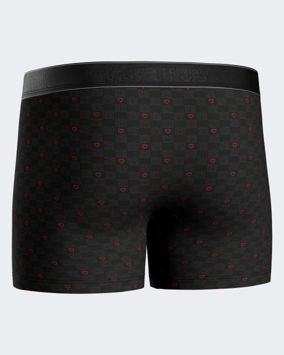Pack of two heart print boxers