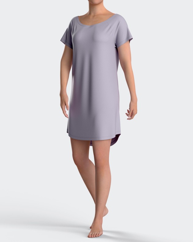 Plain Nightgown in Modal