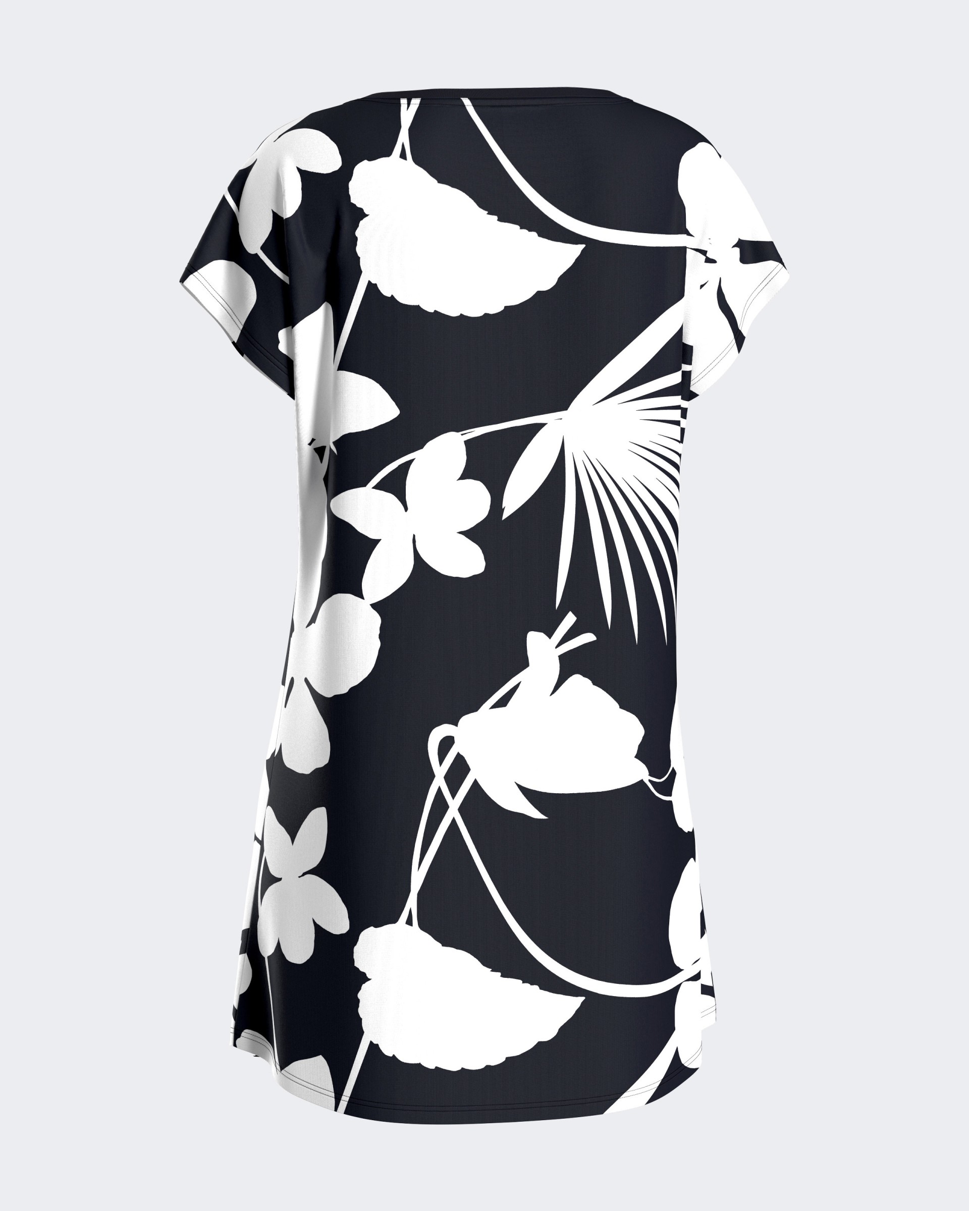 Nachthemd mit Blumenprint aus Lyocell