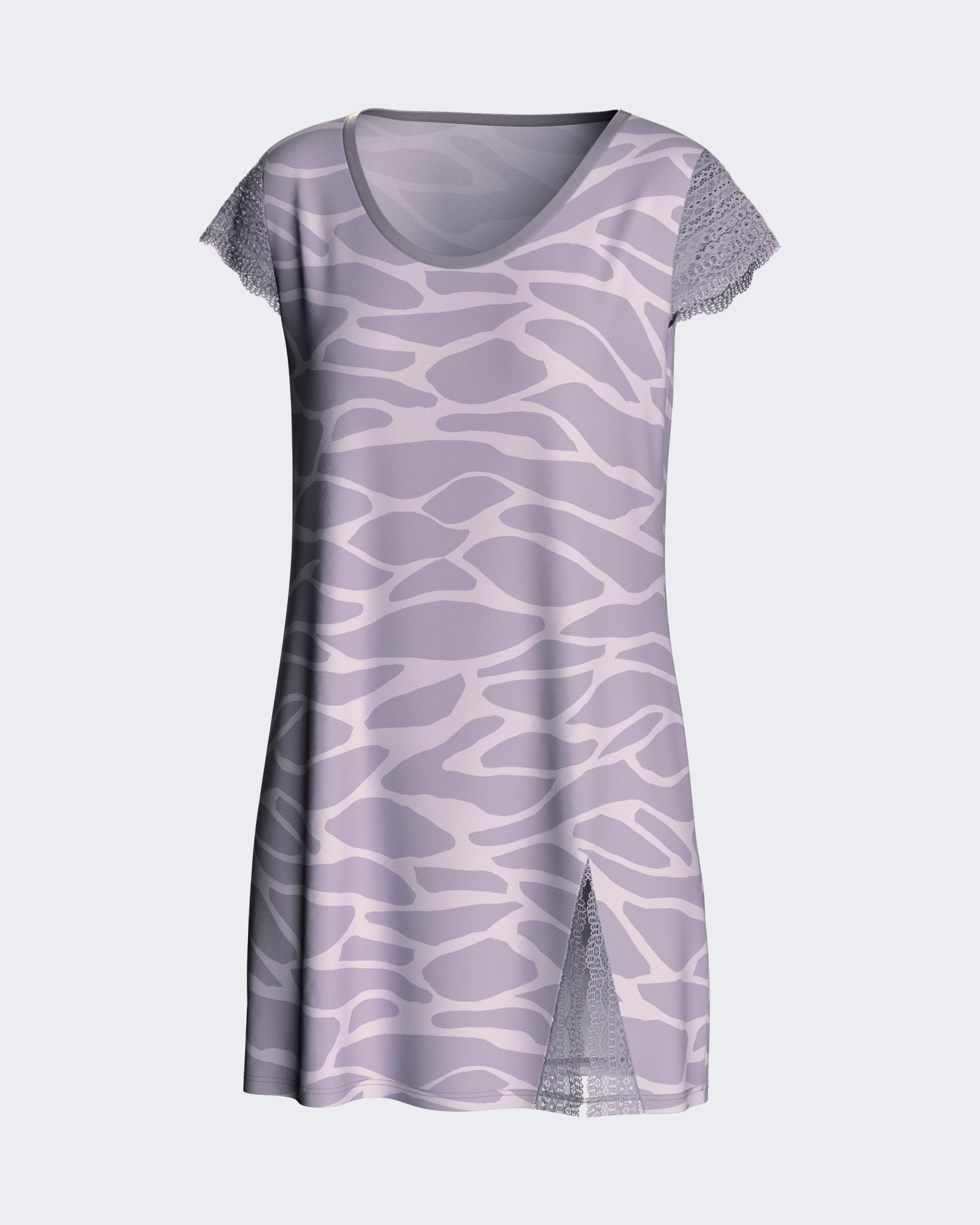 Nightgown with lace details