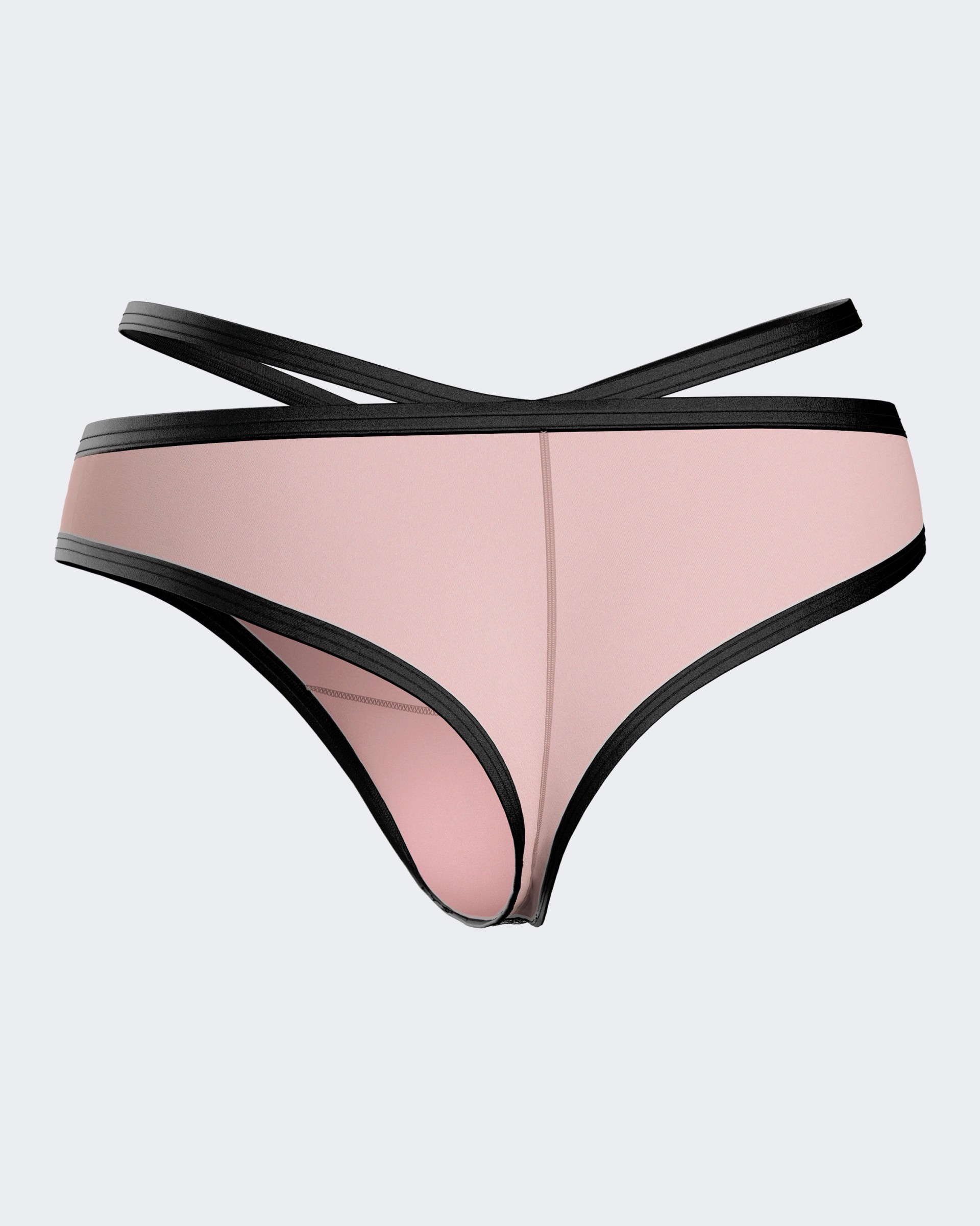 Thong with lace details