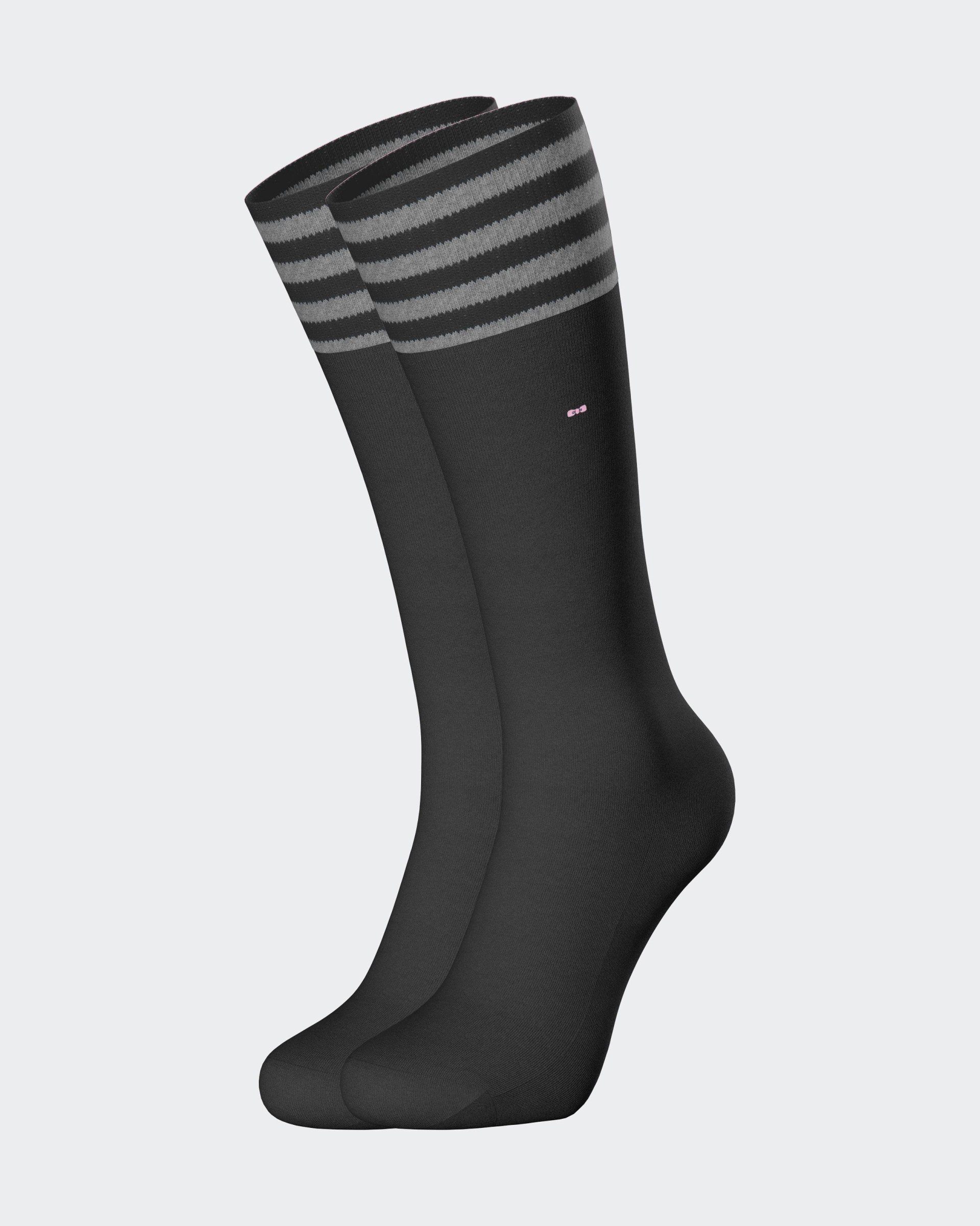 Chaussettes rayures à motif rayés