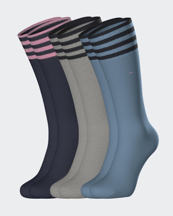 3 pares Meias Eden Park