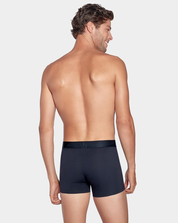 Lot de 2 boxers unis en coton