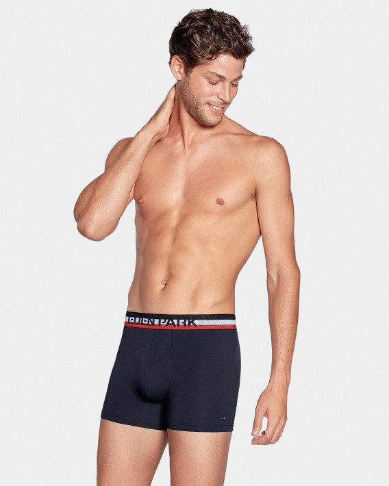 Lot de 2 boxers signature en coton