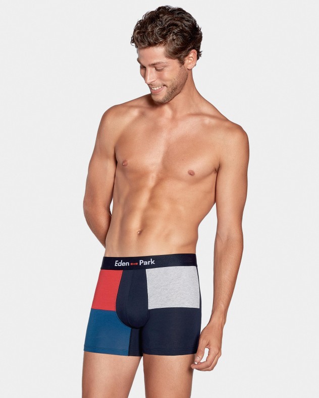 Boxer colorblock Eden Park