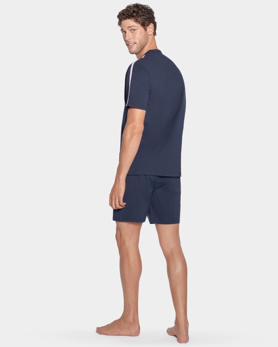 Pyjama court en coton