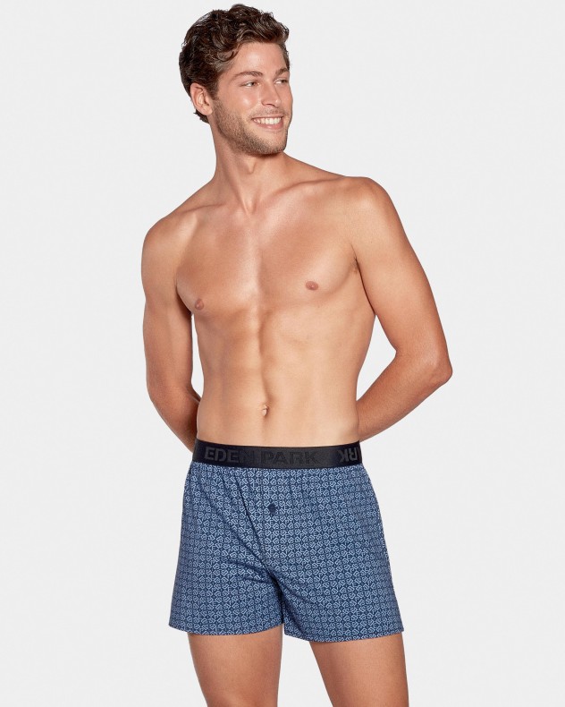 Bedruckte Boxershorts Eden Park