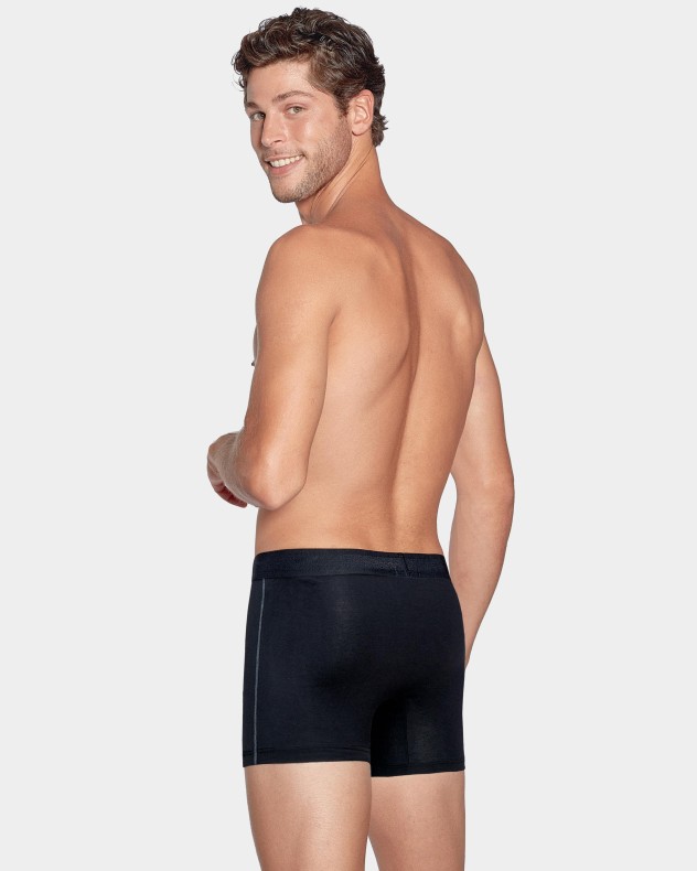 Lot de 2 Boxers signature en coton