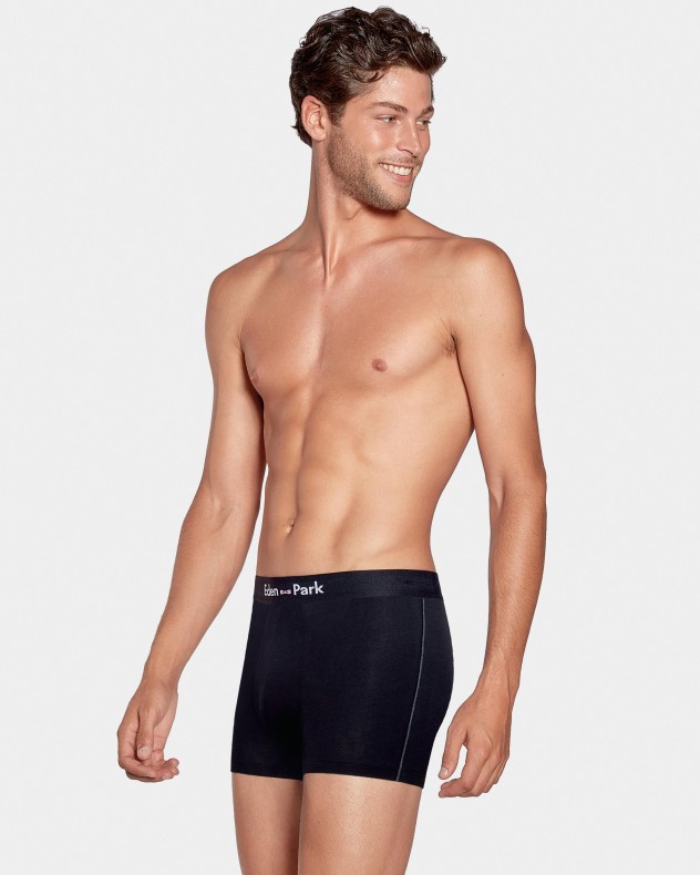 Lot de 2 Boxers signature en coton