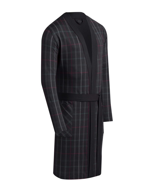 Dressing Gown Tartan Check