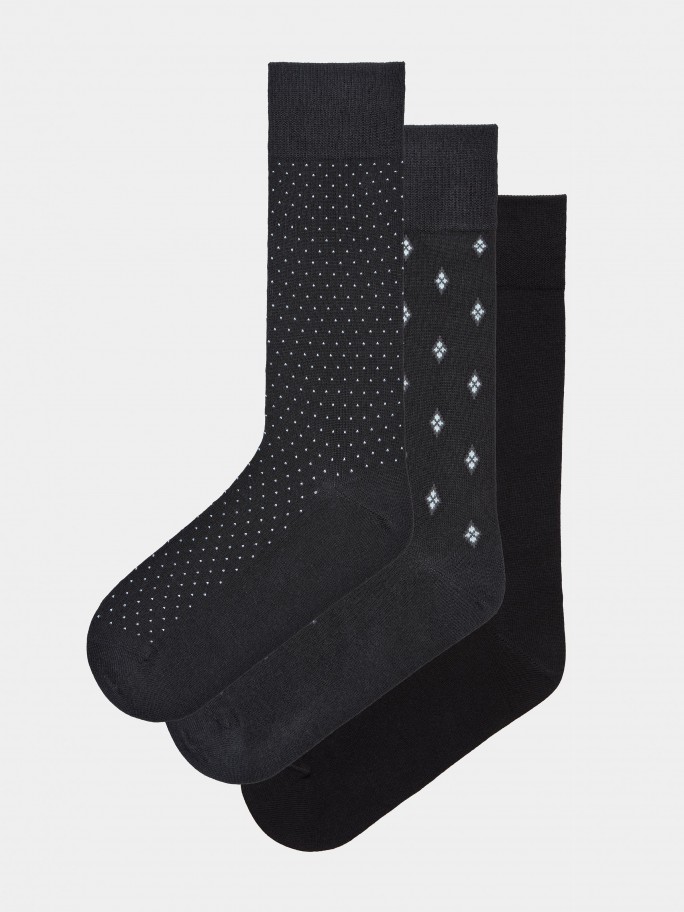 Pack 3 Pares Calcetines