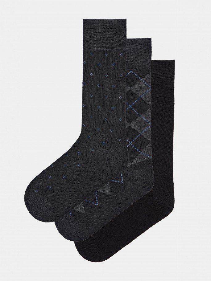 Pack 3 Paires de chaussettes