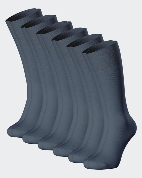 6 Pares de Meias Mercerizadas