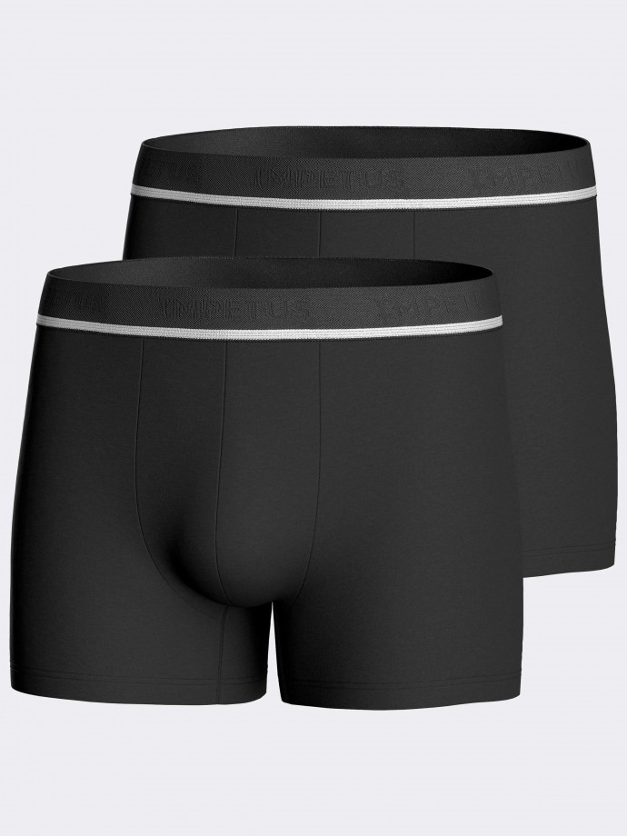 Pack of 2 men's boxers Cotton Stretch