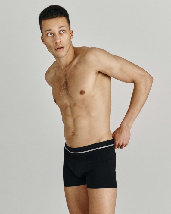Pack of 2 men's boxers Cotton Stretch