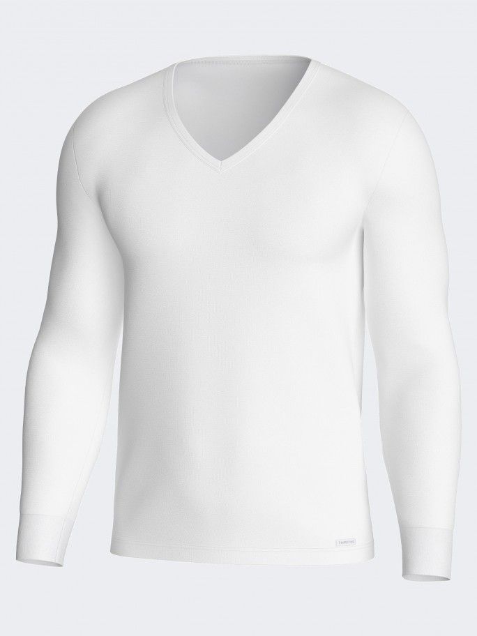 Men's V-neck T-shirt Thermo