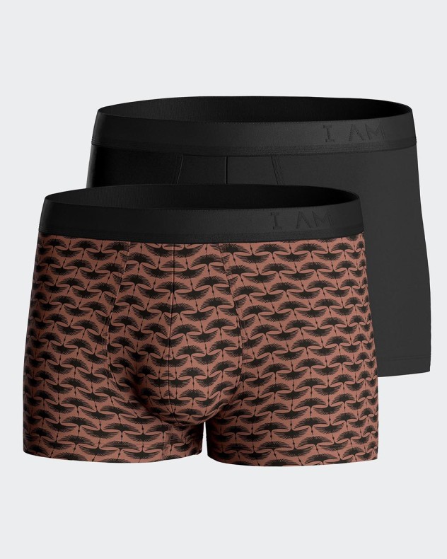 Pack of Printed boxers in Lyocell