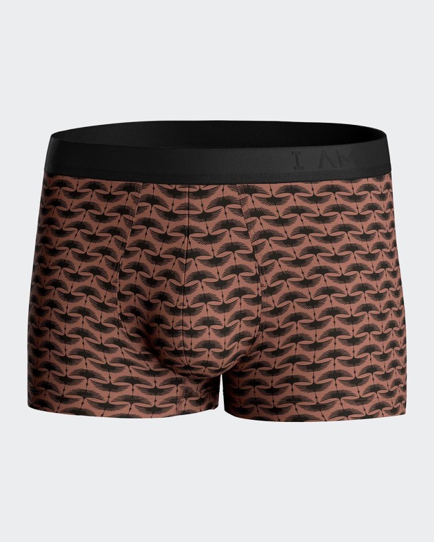 Boxer de hombre estampado geométrico en Lyocell