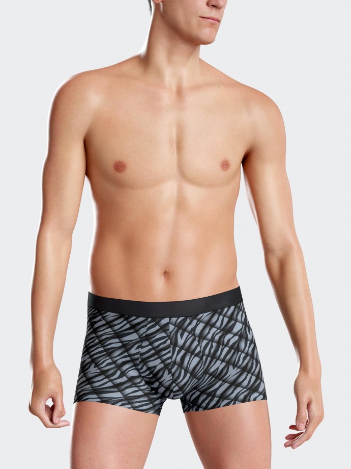 Fancy printed boxer shorts in Lyocell