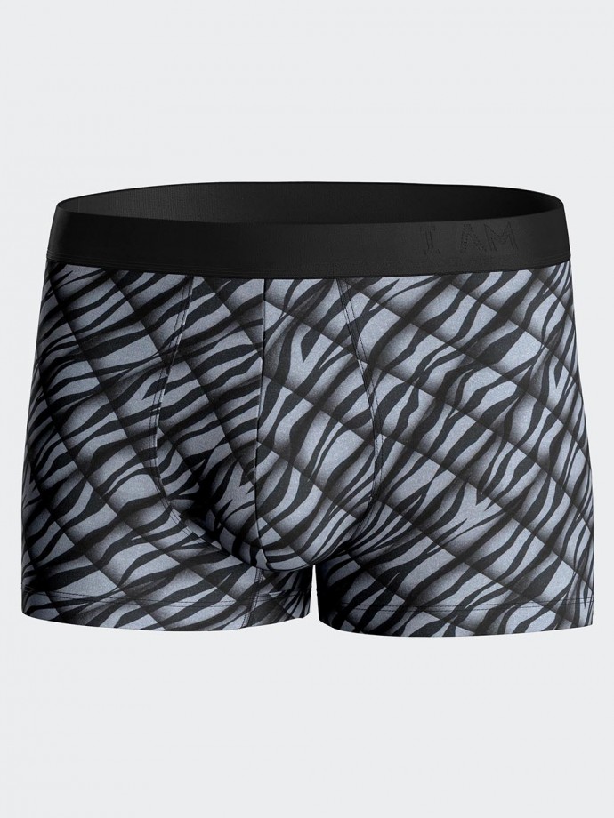 Fancy printed boxer shorts in Lyocell
