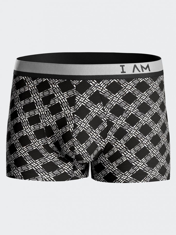 Boxer de hombre estampado en Lyocell