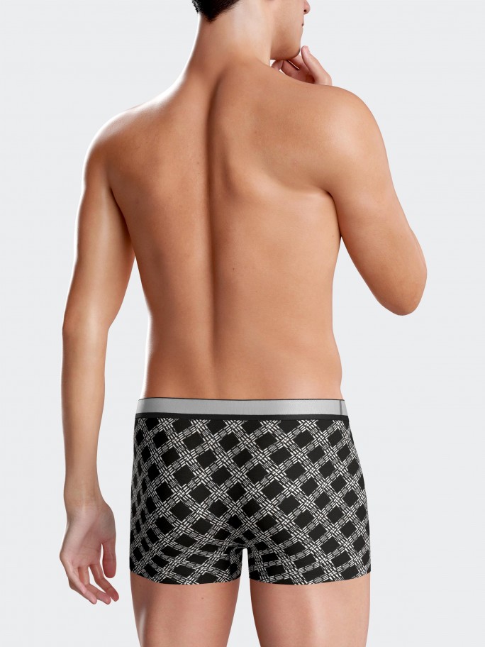 Printed Boxer in Lyocell