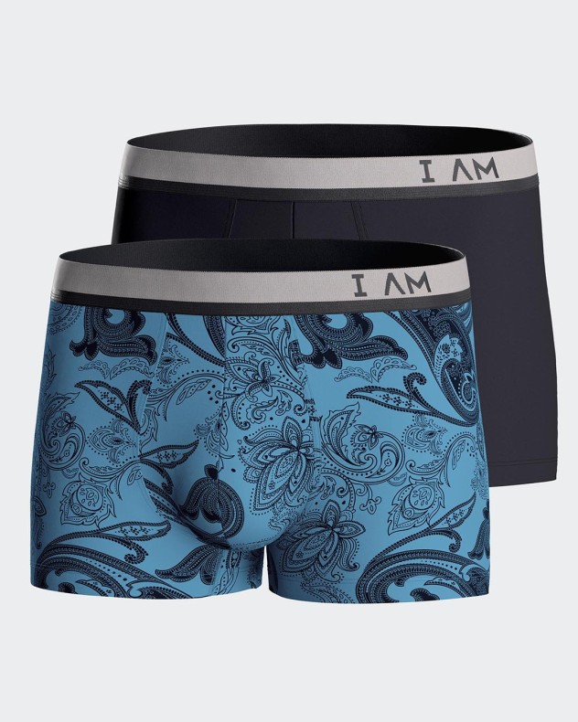 Pack 2 boxers de homem em Lyocell
