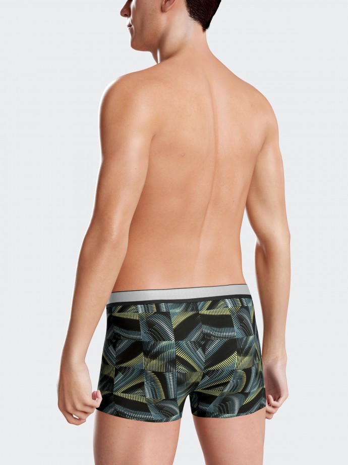 Boxer de homem estampado Non