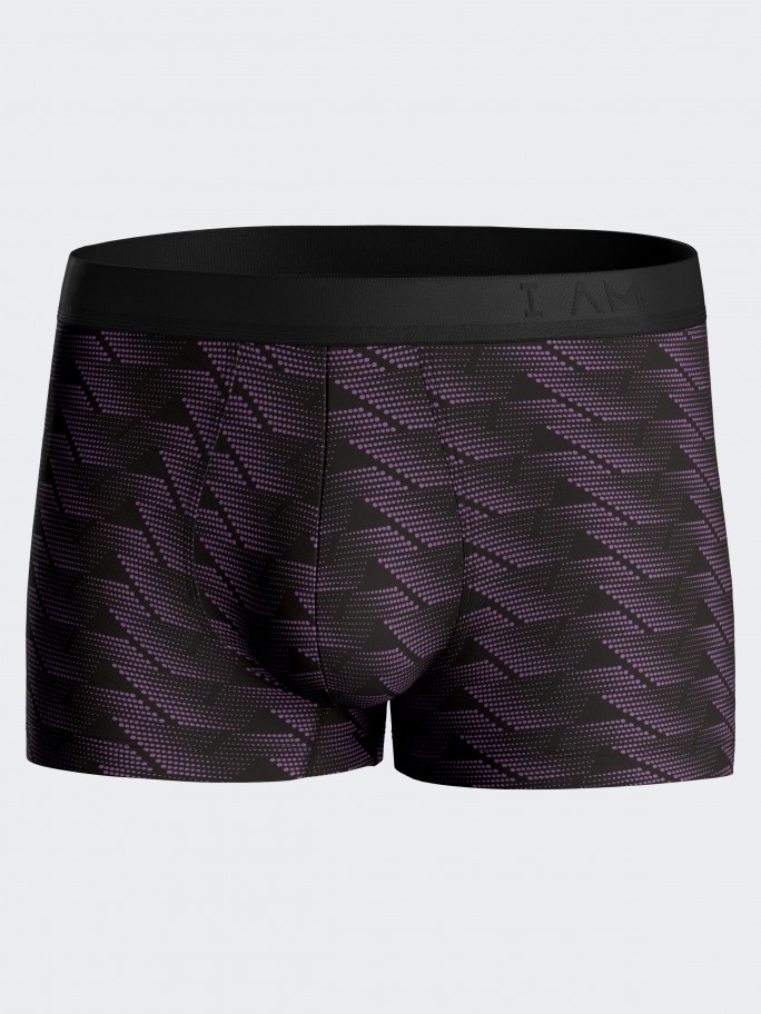 Pack de deux boxers imprim abstrait