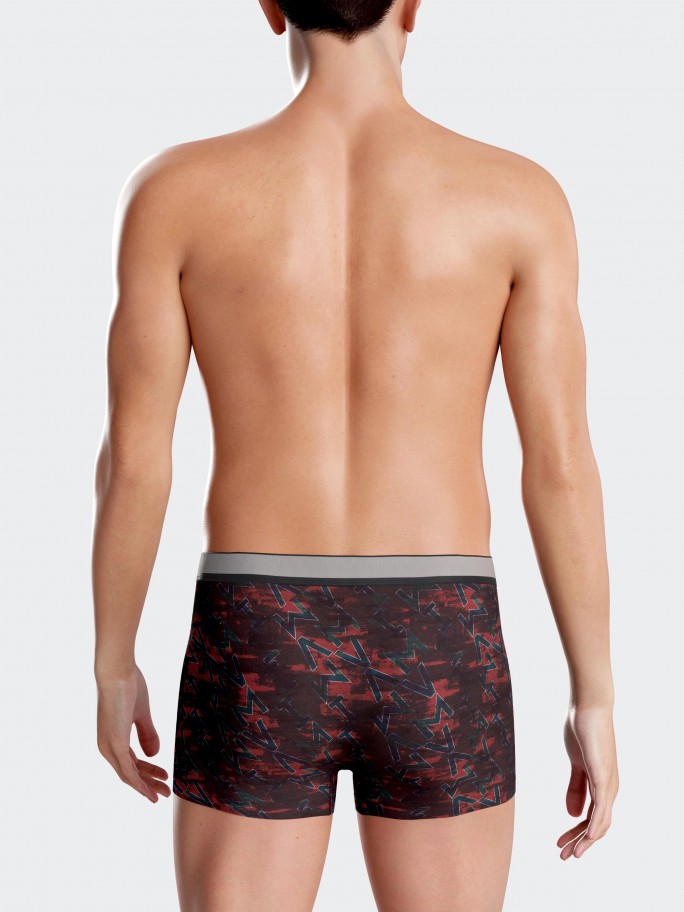 Printed Boxer in Lyocell