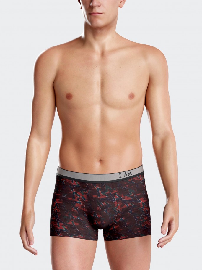 Boxer de hombre estampado en Lyocell