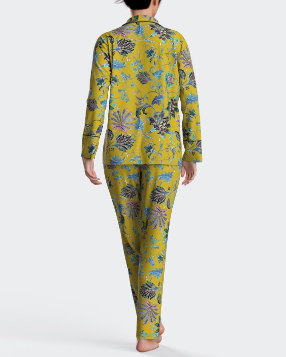 Printed pyjamas in cotton modal