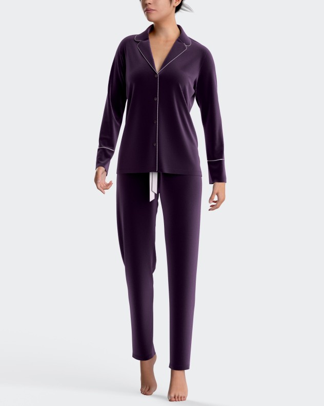 Pyjama en Velours en coton modal