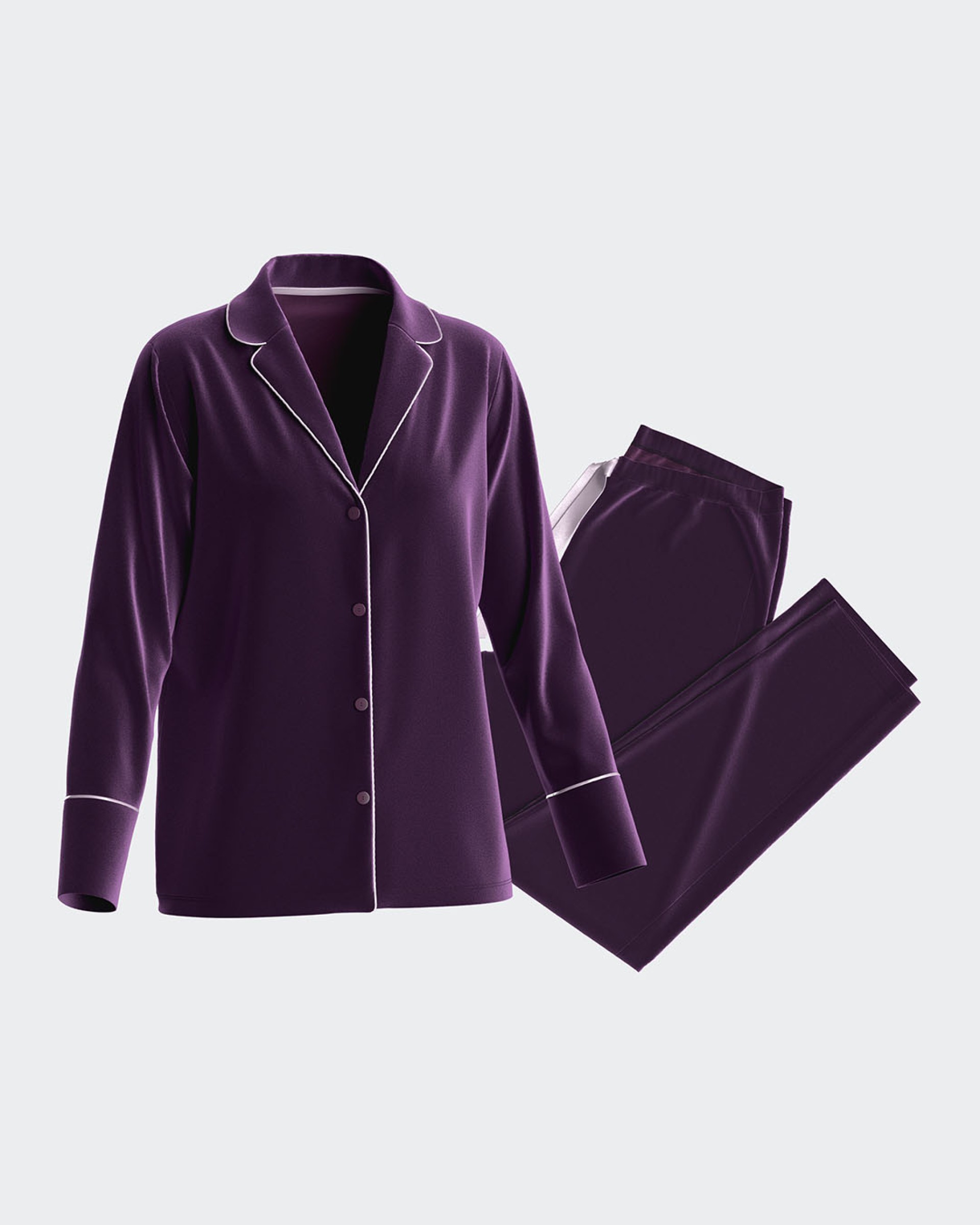 Pyjama en Velours en coton modal