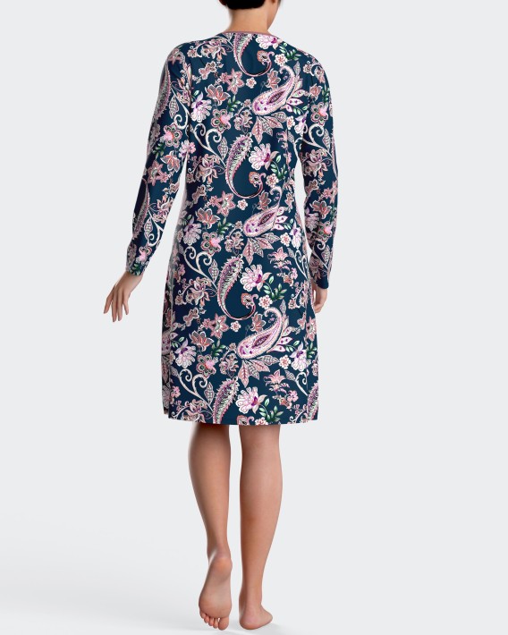 Nachthemd mit Paisley Muster aus modal