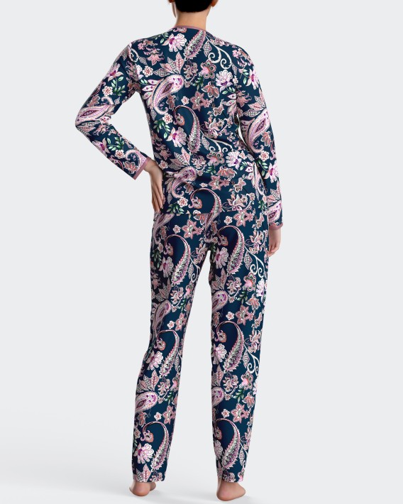 Pyjama cachemire en coton modal