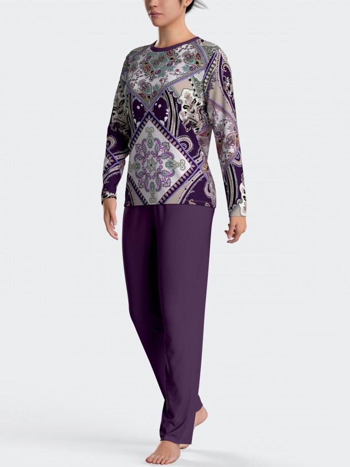 Printed pyjamas oriental