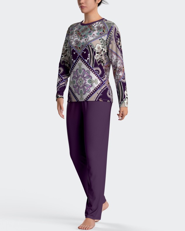 Printed pyjamas oriental